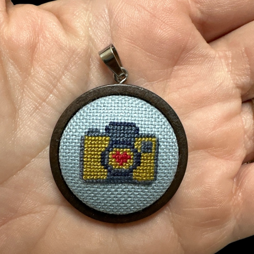 Handmade Camera Necklace Jewelry charm